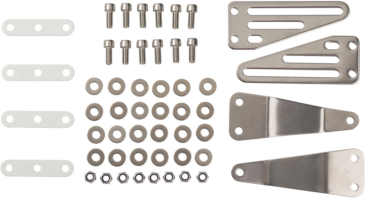Surly Plate Kit Montageplattenset Für VR Gepäckträger / Unicrown-Gabeln 1 Surly Plate Kit Montageplattenset Für VR Gepäckträger / Unicrown-Gabeln