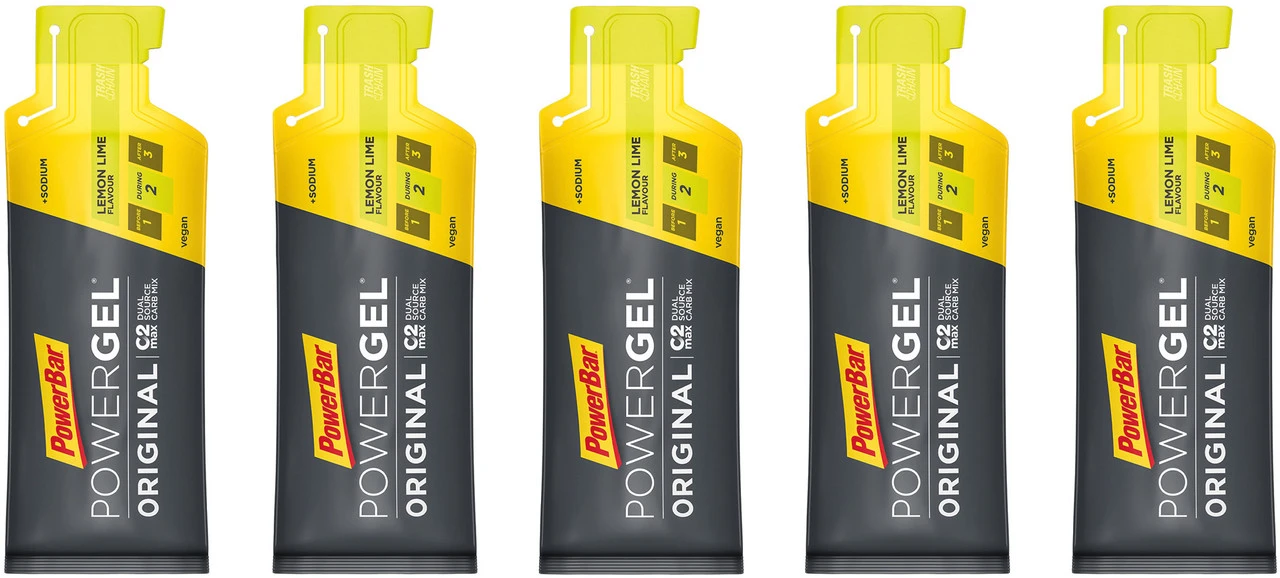 Powerbar PowerGel Original - 5 Stück 5 Powerbar PowerGel Original - 5 Stück – Bild 5