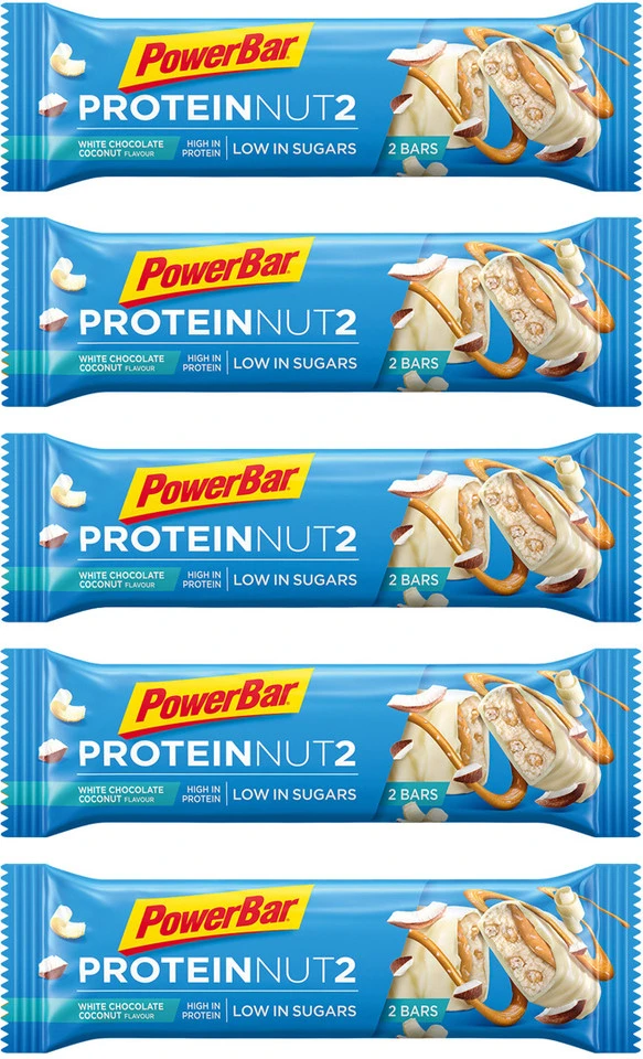 Powerbar Protein Nut2 Riegel - 5 Stück 2 Powerbar Protein Nut2 Riegel - 5 Stück – Bild 2