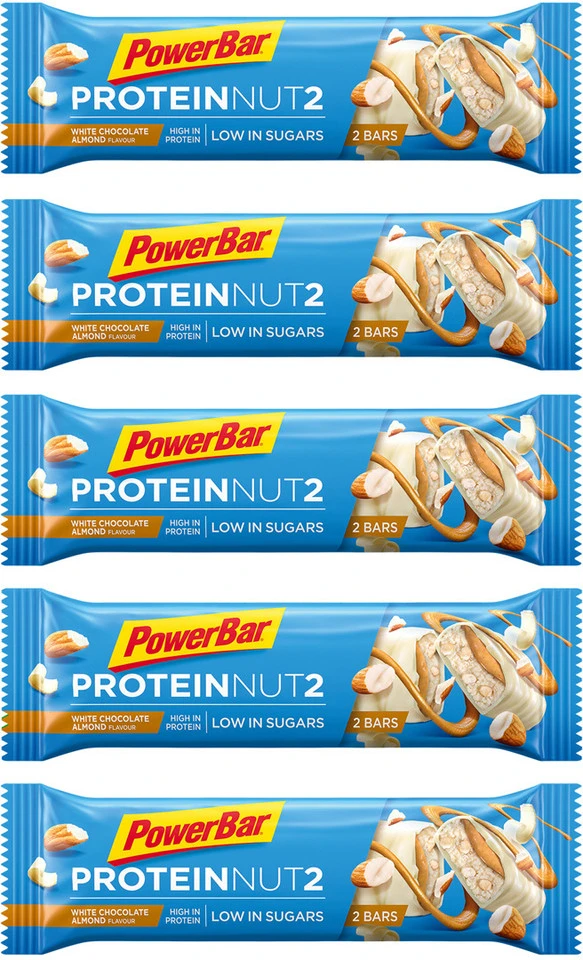 Powerbar Protein Nut2 Riegel - 5 Stück 5 Powerbar Protein Nut2 Riegel - 5 Stück – Bild 5