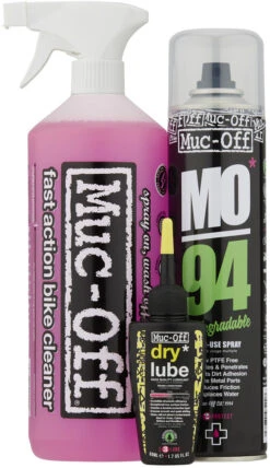 Muc-Off Wash, Protect, Dry Lube Kit Fahrrad Pflege-Set