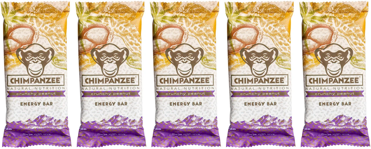 Chimpanzee Energy Bar Riegel - 5 Stück 5 Chimpanzee Energy Bar Riegel - 5 Stück – Bild 5