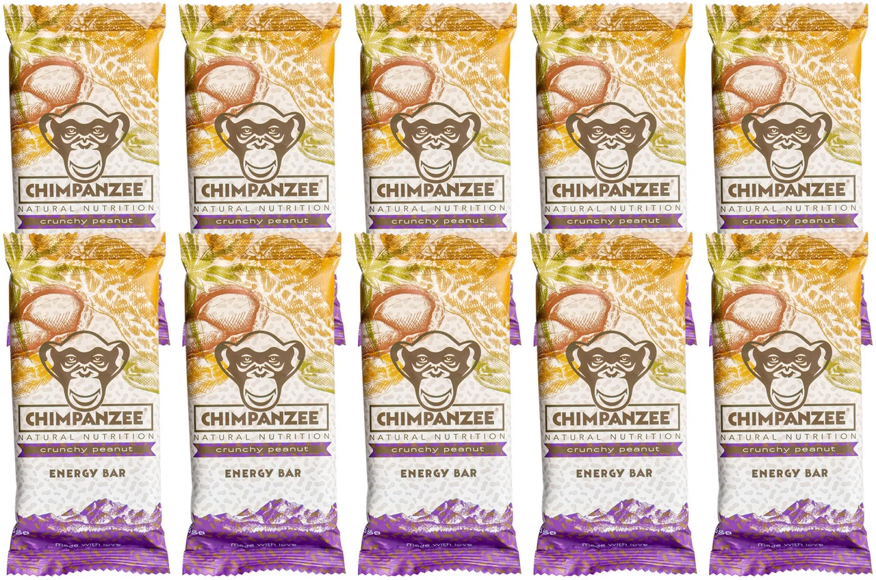 Chimpanzee Energy Bar Riegel - 10 Stück 1 Chimpanzee Energy Bar Riegel - 10 Stück
