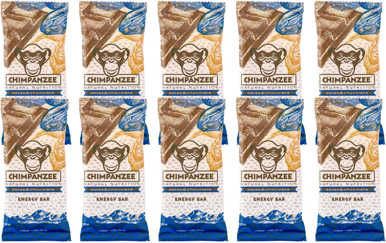 Chimpanzee Energy Bar Riegel - 10 Stück 2 Chimpanzee Energy Bar Riegel - 10 Stück – Bild 2