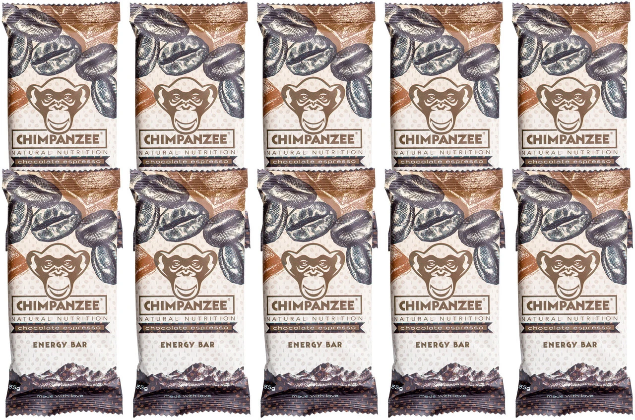 Chimpanzee Energy Bar Riegel - 10 Stück 7 Chimpanzee Energy Bar Riegel - 10 Stück – Bild 7