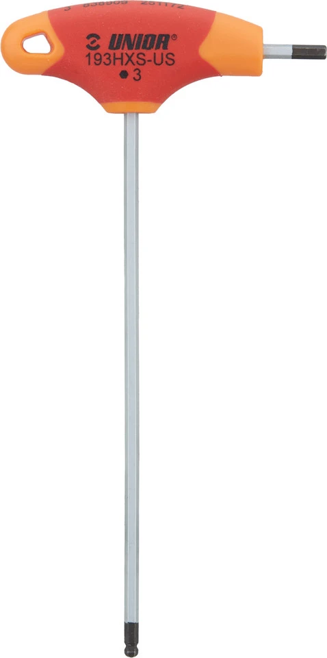 Innensechskant-Stiftschlüssel Kugelkopf Mit T-Griff 193HXS 1 Innensechskant-Stiftschlüssel Kugelkopf Mit T-Griff 193HXS