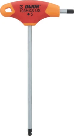 Innensechskant-Stiftschlüssel Kugelkopf Mit T-Griff 193HXS 5 Innensechskant-Stiftschlüssel Kugelkopf Mit T-Griff 193HXS -Fahrradausrüstung 469986