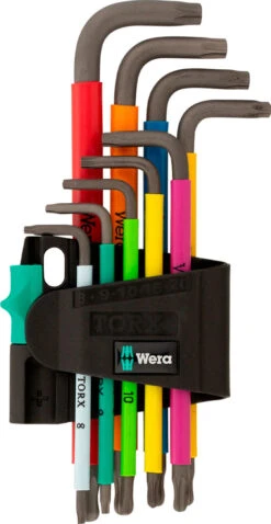 Wera Winkelschlüssel-Satz Torx + Hex-Plus Innensechskant 5 Wera Winkelschlüssel-Satz Torx + Hex-Plus Innensechskant -Fahrradausrüstung 475436