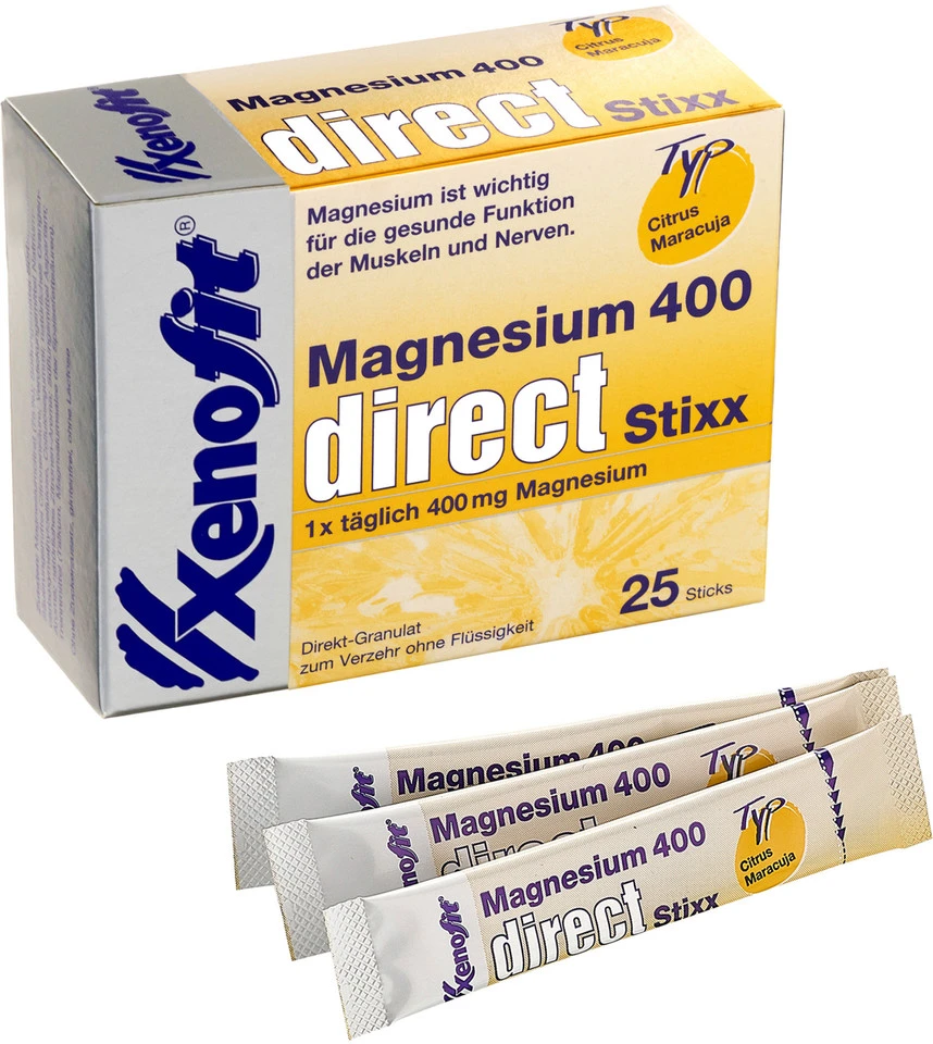 Magnesium 400 Direct Stixx Direkt-Granulat - 25 Sticks 1 Magnesium 400 Direct Stixx Direkt-Granulat - 25 Sticks