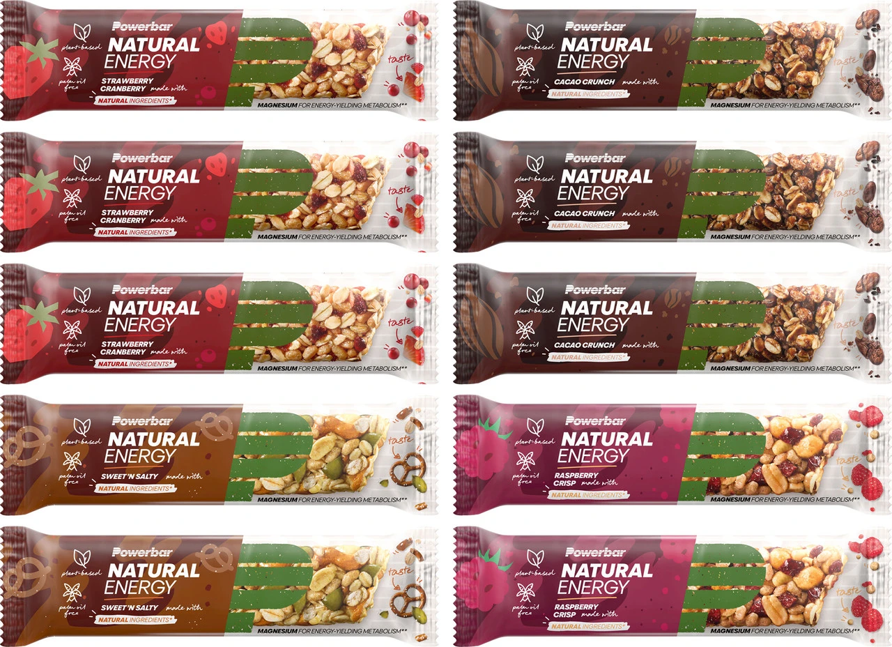 Powerbar Natural Energy Cereal Riegel - 10 Stück 1 Powerbar Natural Energy Cereal Riegel - 10 Stück