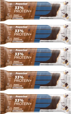 Powerbar Protein Plus Bar 33 % Riegel - 5 Stück -Fahrradausrüstung 488858