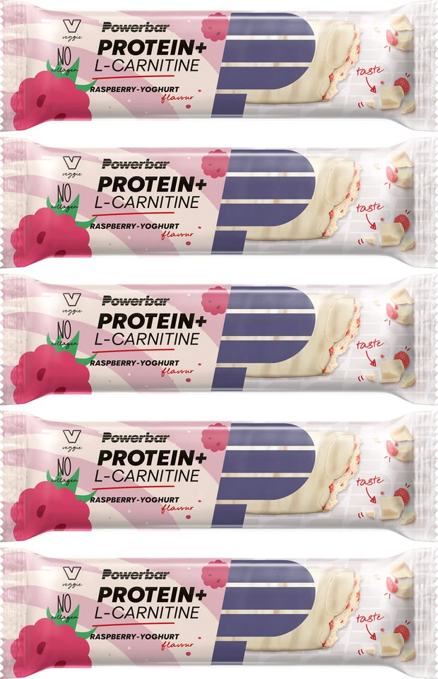 Powerbar Protein Plus Bar L-Carnitin Riegel - 5 Stück 1 Powerbar Protein Plus Bar L-Carnitin Riegel - 5 Stück